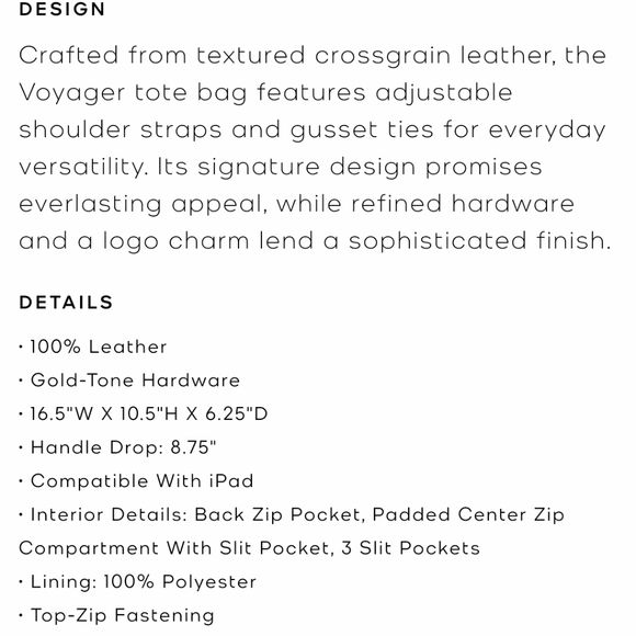 Michael Kors leather tote bag - Picture 3 of 6